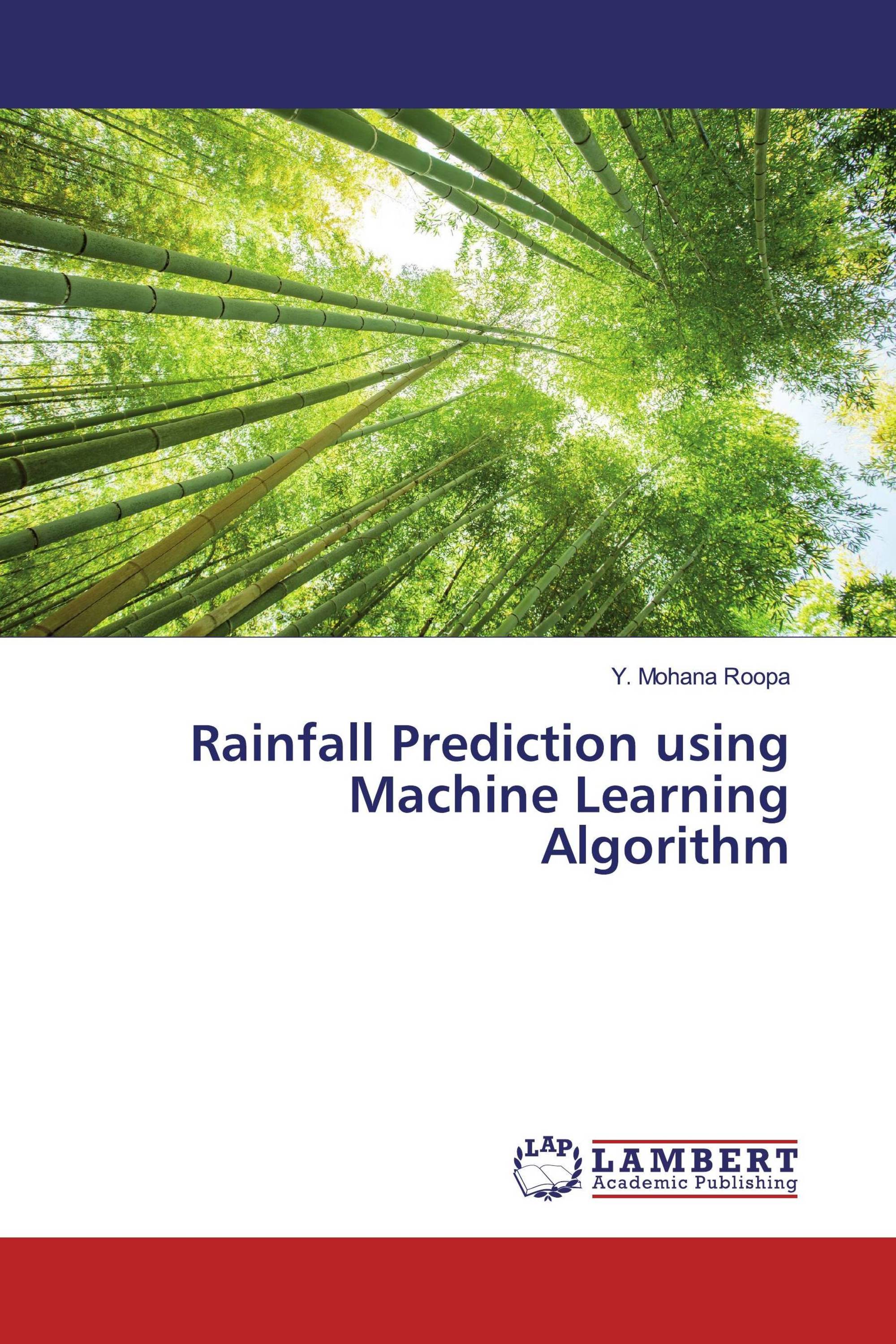 Rainfall Pridiction using Machine learning Algorithm