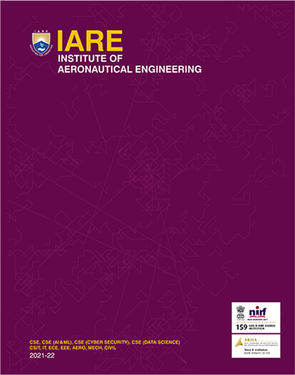 IARE2020 Brochure